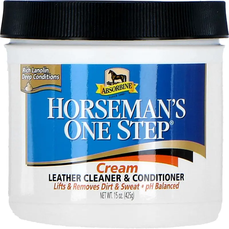 Absorbine Horsemans Leather Cream For Saddlery Care 1