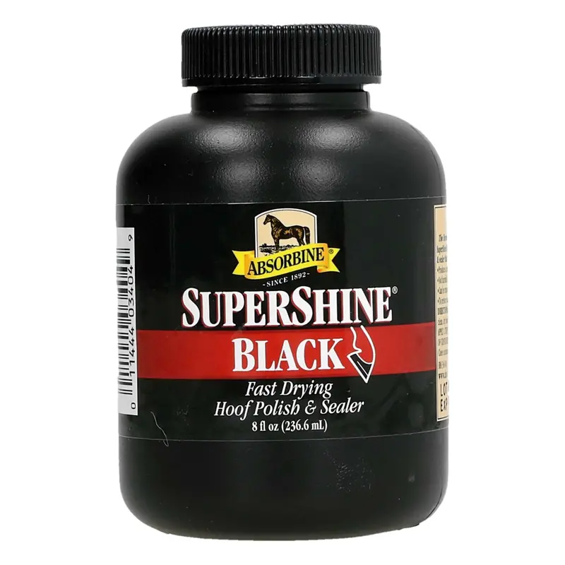Absorbine Supershine Black Hoof Polish 1