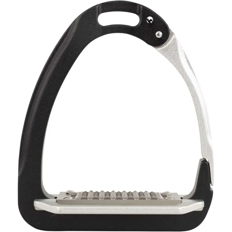 Acavallo Arena Alu Plus 2.0 Stirrups – Black And Aluminum 1