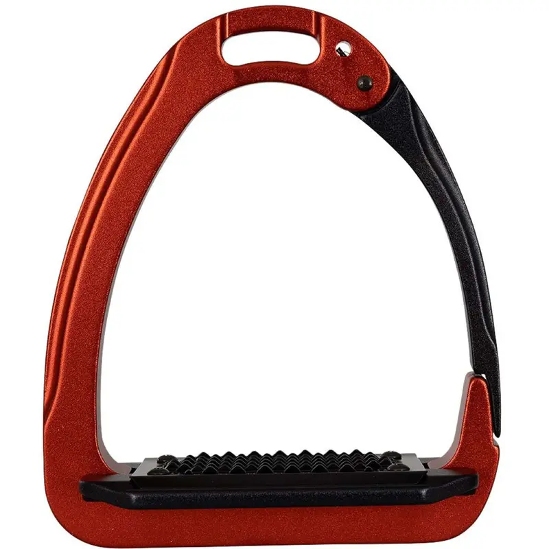 Acavallo Arena Alu Plus 2.0 Stirrups – Crimson And Black 1