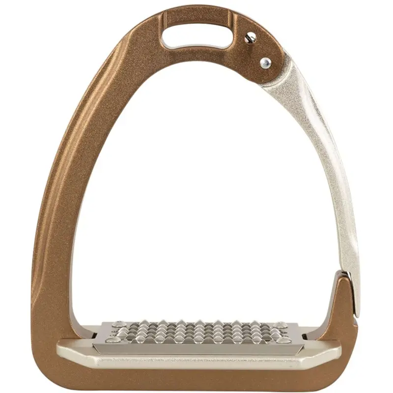 Acavallo Arena Alu Plus 2.0 Stirrups – Golden Brown 1