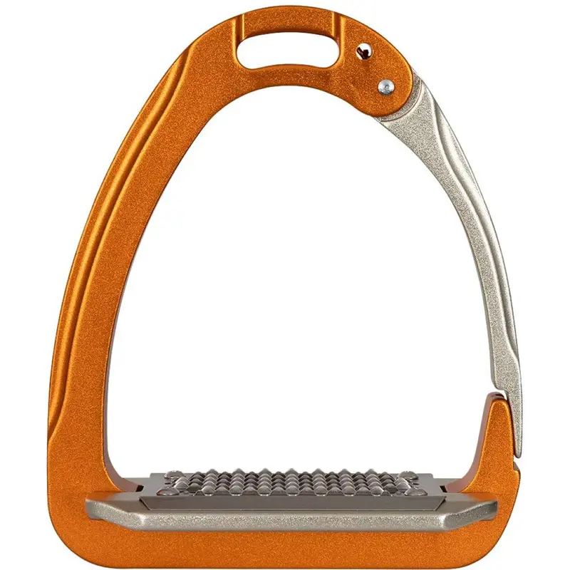 Acavallo Arena Alu Plus 2.0 Stirrups – Orange And Nickel 1