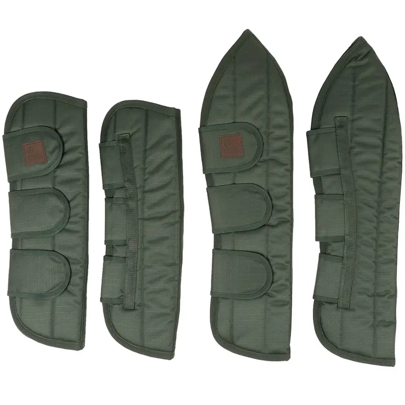 Agradi 1200D Horse Transport Boots In Green 1
