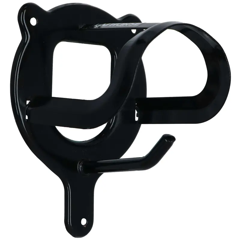 Agradi Black Metal Bridle Hook – Durable Wall-Mount Design 1