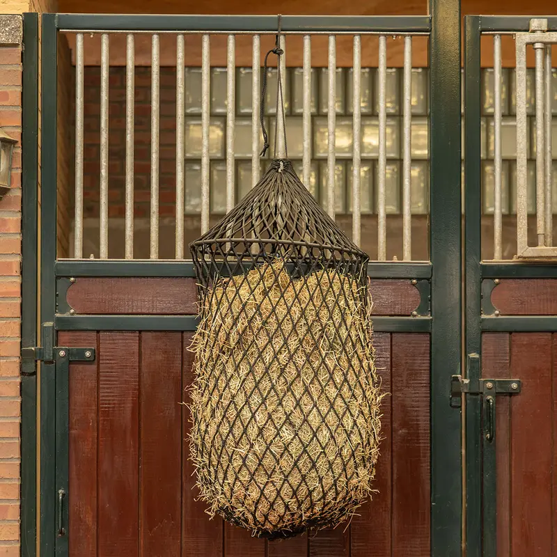 Agradi Horse Heavy-Duty Easy-Fill Hay Net (4.5X4.5 Cm) – Black 1