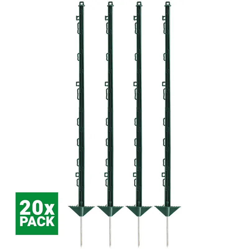 Agradi Power Classic Double Pasture Post – 105 Cm, Pack Of 20, Green 1