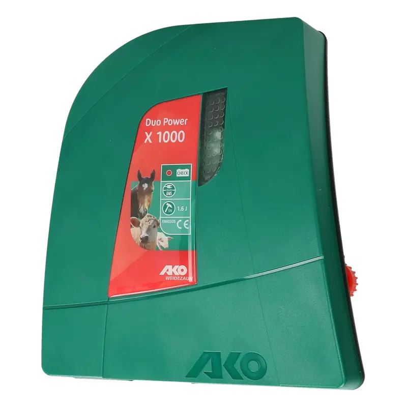 Ako Duo Power X1000 High-Energy Electric Fence Energizer – Green 1