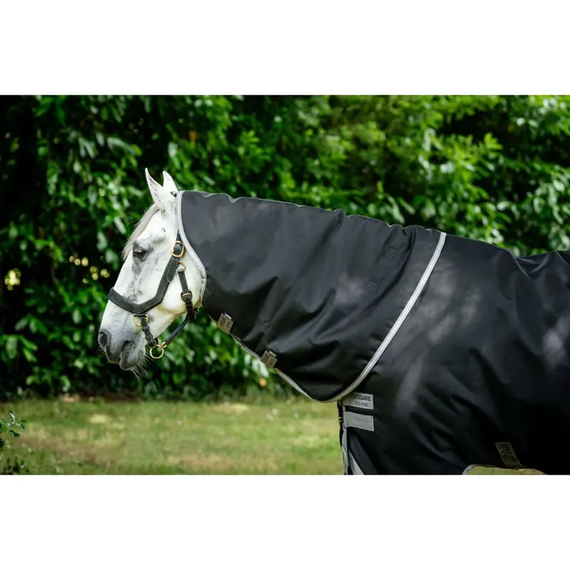 Amigo Bravo 1200D Neck Cover – Black & Titanium Grey (150G) 1