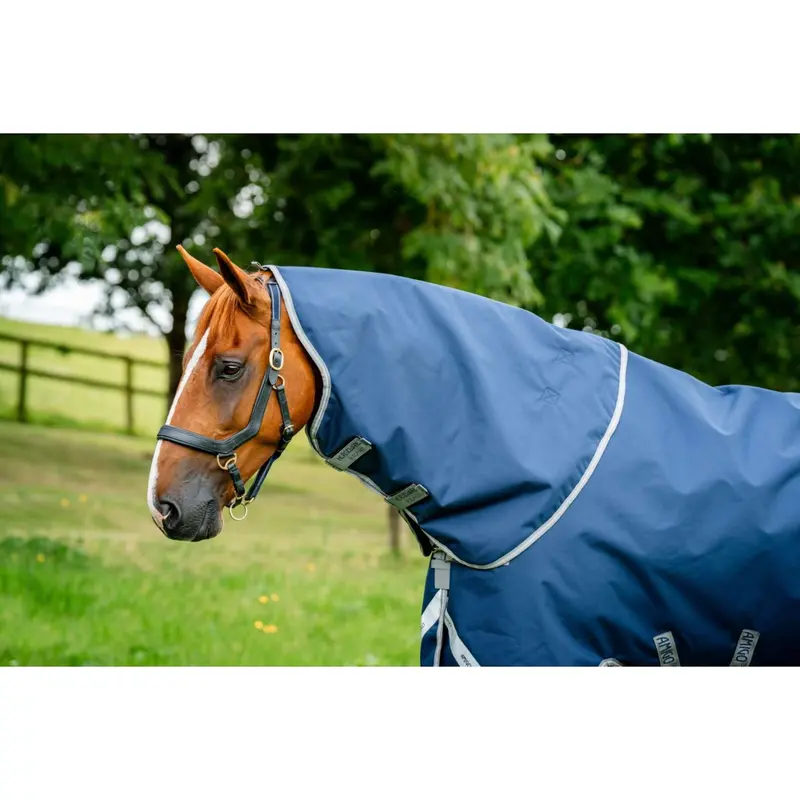 Amigo Bravo 1200D Neck Cover – Navy & Titanium Grey (150G) 1