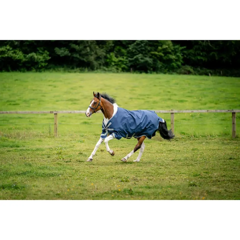 Amigo Bravo 12Xl Original Turnout – Navy & Titanium Grey (250G) 1