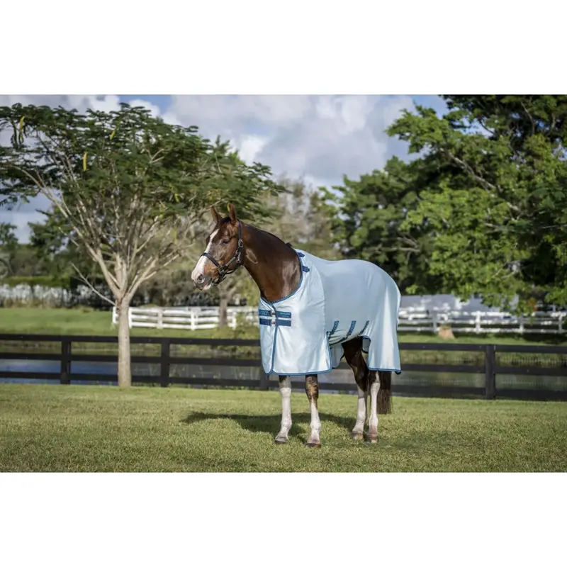 Amigo Bug Buster Ii Fly Sheet – Azure Blue, Navy & Electric Blue 1