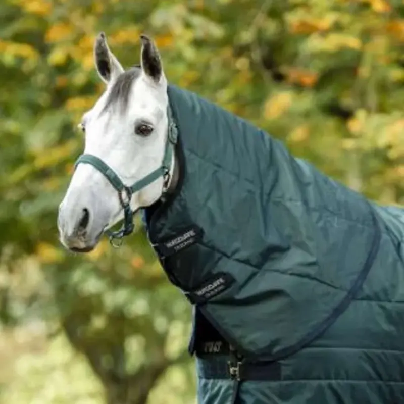 Amigo Ripstop Insulator Neck Cover – Dynasty Green/Navy/Silver, 200G 1