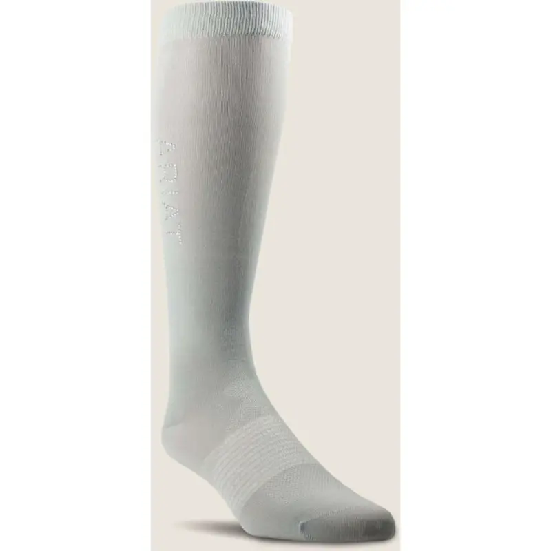 Ariat Ariattek Radiant Performance Riding Socks In Gray 1