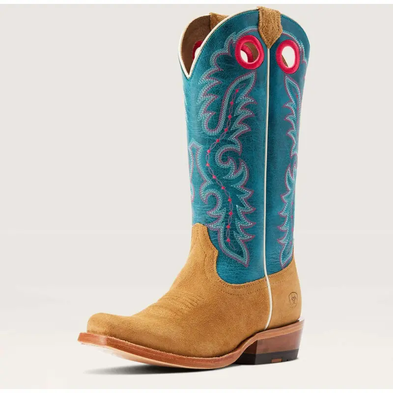 Ariat Futurity Boon Western Boots For Women – Buckskin Roughout 1