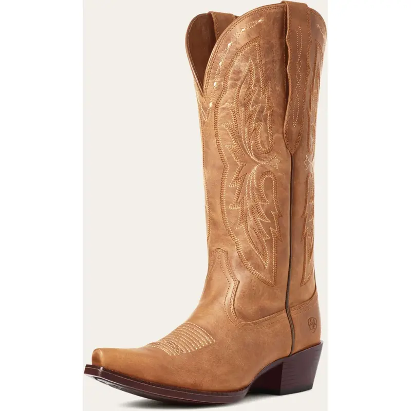 Ariat Heritage X Toe Elastic Calf Women'S Western Boots In Brown 1