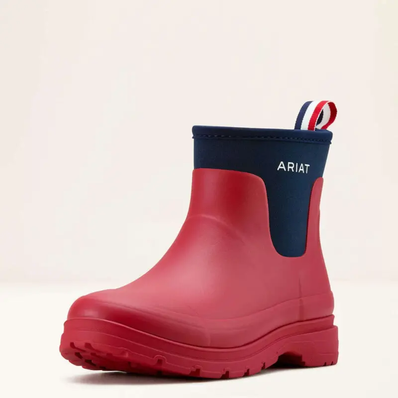 Ariat Kelmarsh Shortie Stable Shoes For Women – Team Red/Navy 1