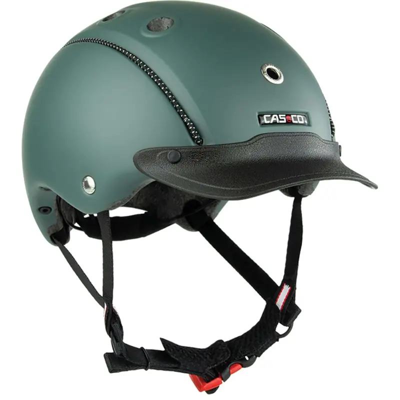 Casco Cap Choice Turnier – Sage Green Competition Riding Cap 1