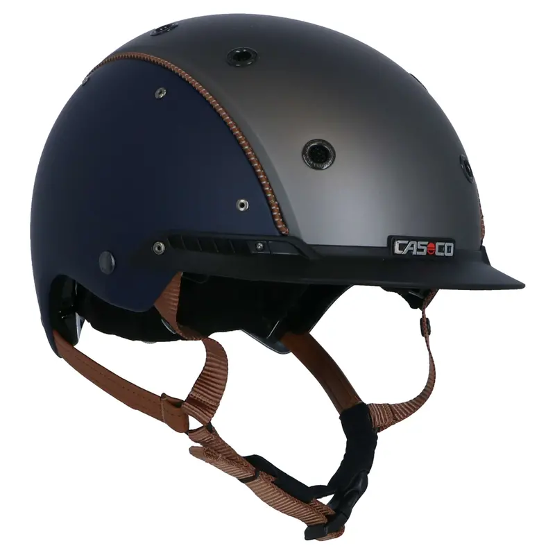 Casco Champ-3 Riding Cap – Blue/Anthracite 1