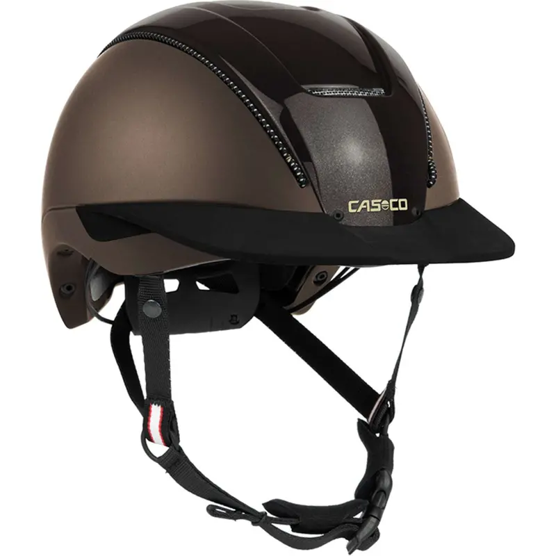 Casco Duell Riding Cap – Dark Brown 1