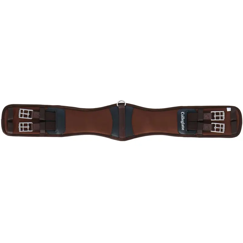 Collegiate Dressage Single Reins With Memory Foam – Brown 1