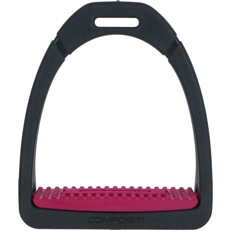 Compositi Premium Stirrups – Raspberry Pink 1