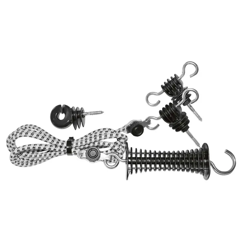 Corral Eco-Flexible Gate System – Black & White 1