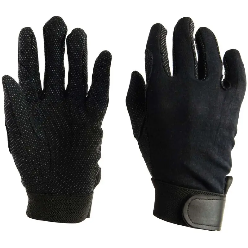 Dublin Track Riding Gloves In Black 1