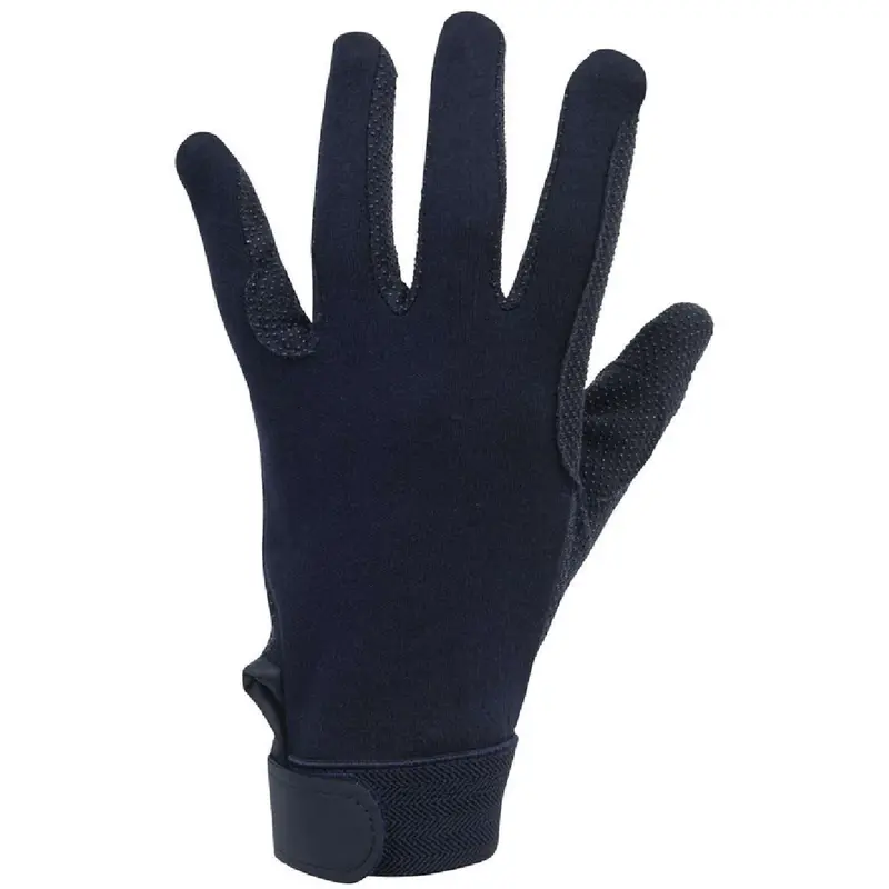 Dublin Track Riding Gloves In Navy 1