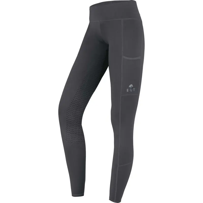 Elt Ella Thermal Riding Tights In Asphalt 1