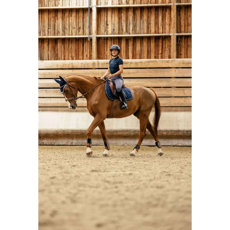 Equithème Iris Full-Grip Riding Tights – Dark Grey 1