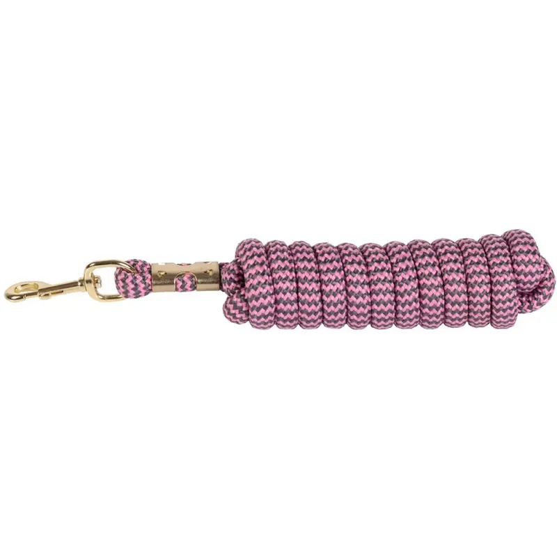 Harry'S Horse Comfort Halter Rope In Rose And Gray 1