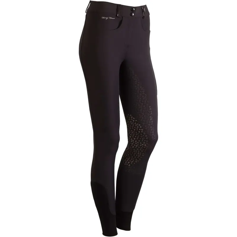 Harry'S Horse Denici Cavalli Stardust Full-Grip Riding Tights – Black 1