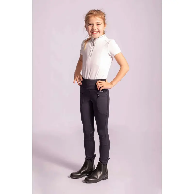Harry'S Horse Equitights Rookie Full-Grip Riding Tights In Navy 1