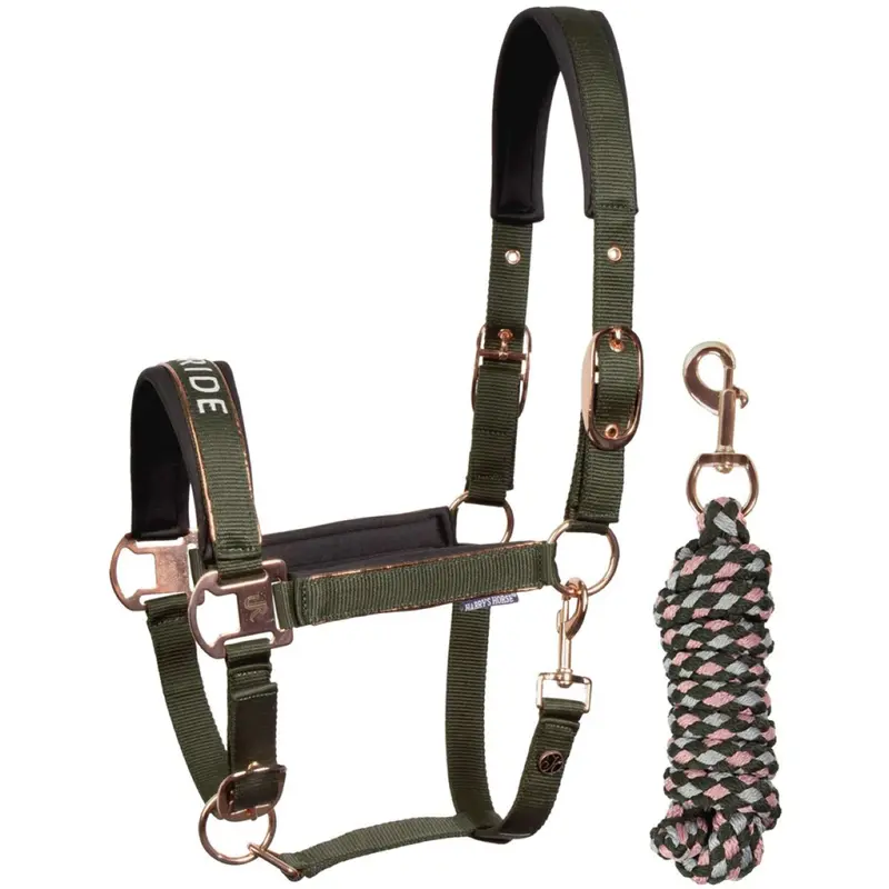 Harry'S Horse Just Ride Summer Chique Halter Set – Kambaba Print 1