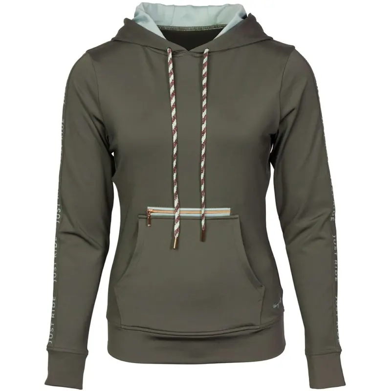 Harry'S Horse Just Ride Summer Chique Hoodie – Kambaba Print 1
