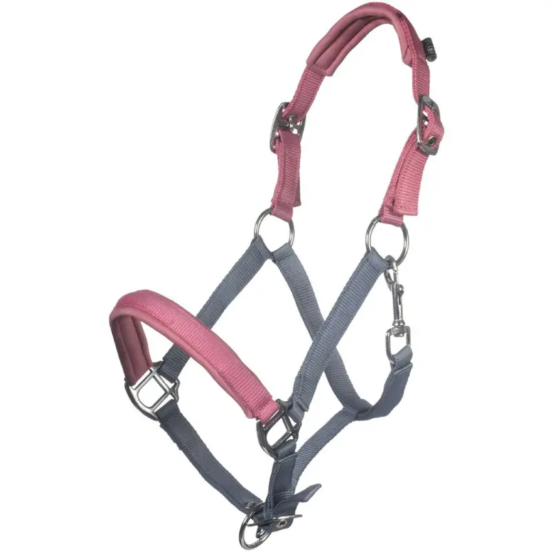 Hkm Barnie Halter In Smoke Blue And Pink 1