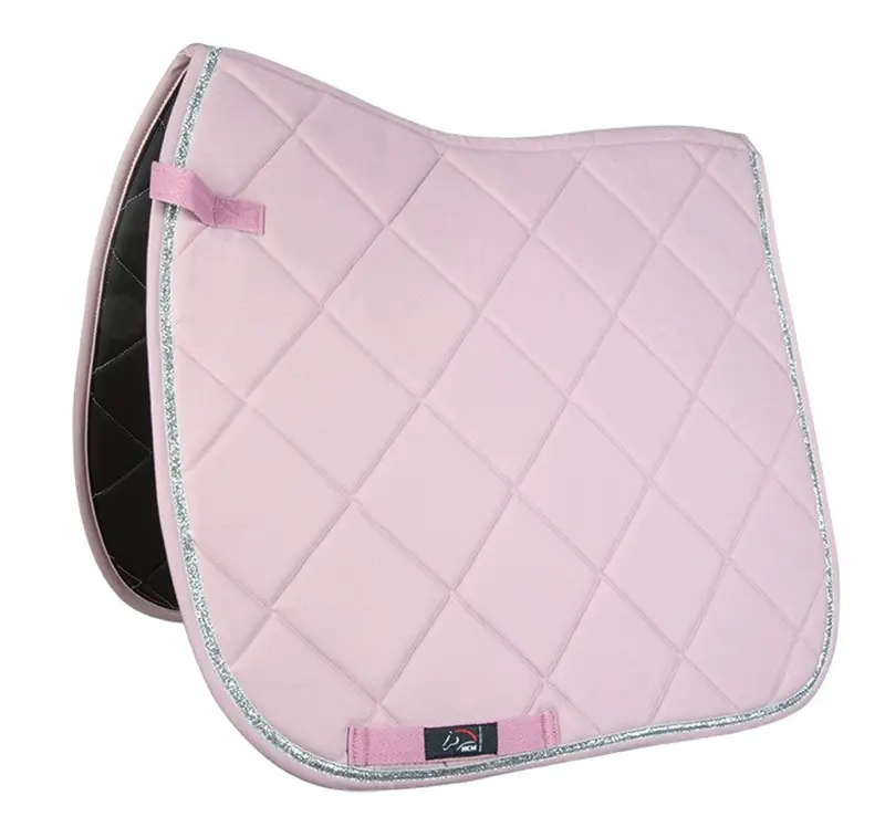 Hkm Romy Dressage Saddle Pad – Light Pink Performance-Focused Riding Cover 1
