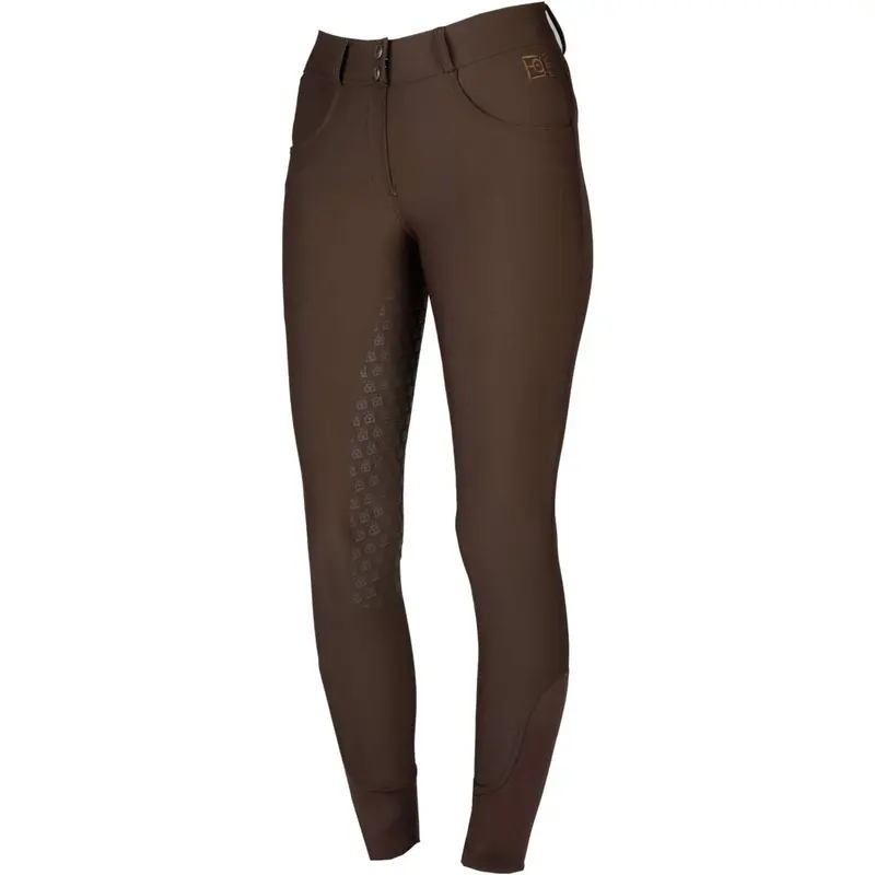 Horka Dahlia Brown Riding Tights With Full Grip 1