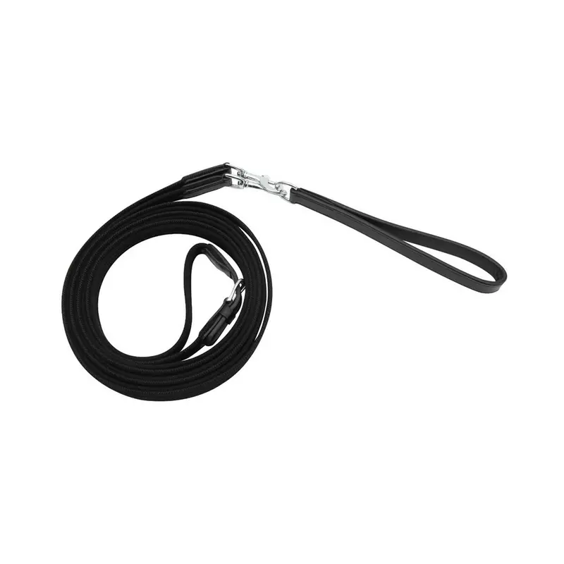 Horka Webbing Girth – Black & Silver 1