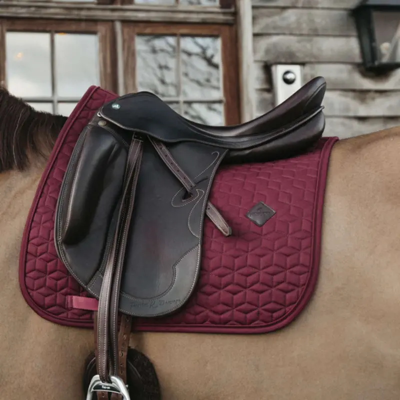 Kentucky Classic Dressage Saddle Pad – Bordeaux 1