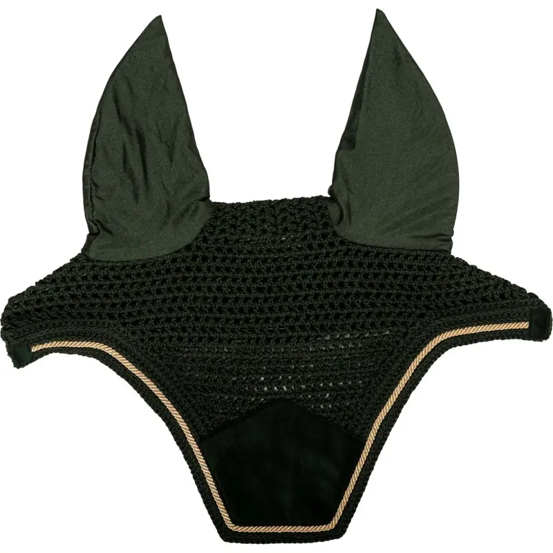 Kentucky Wellington Ear Cover In Pine Green Velvet 1