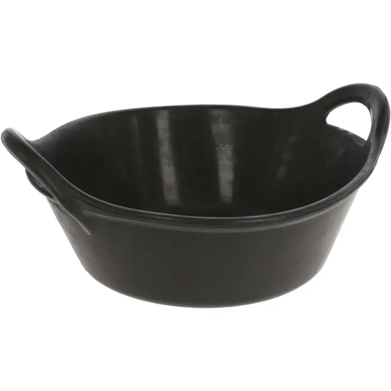 Kerbl Rubber Feed Trough – Durable Black Bucket For Horses & Pets 1