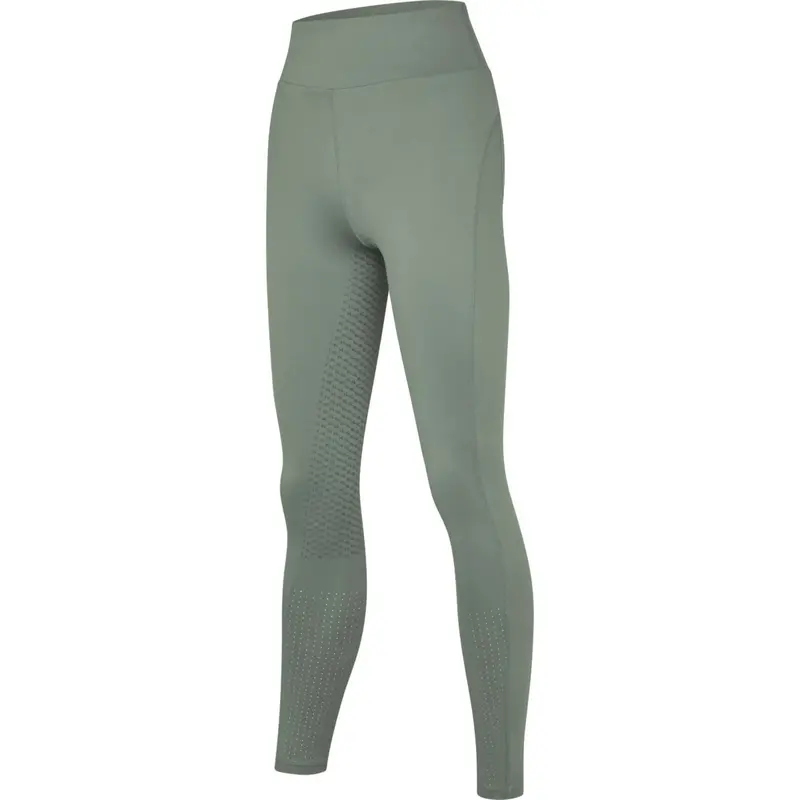 Kingsland Lindsey F-Tec Full-Grip Riding Tights In Green Agave 1