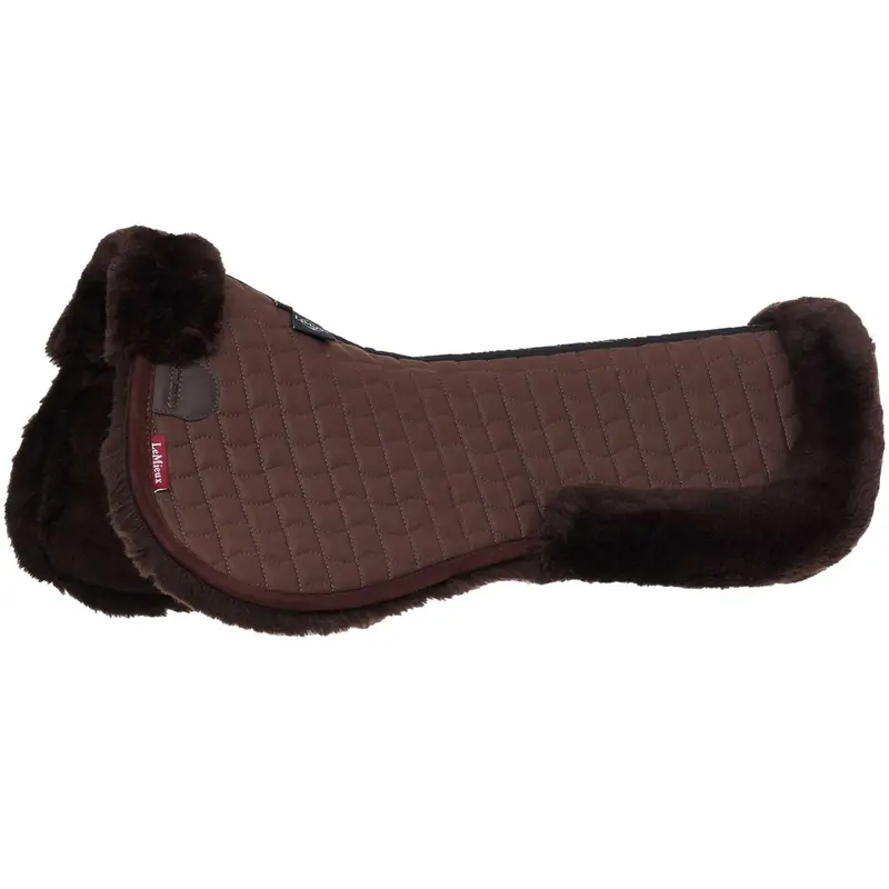 Lemieux Merino Wool Brown Saddle Pad 1