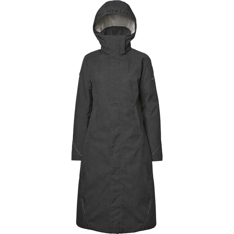 Mountain Horse Alicia Long Jacket For Women In Grey Melange 1