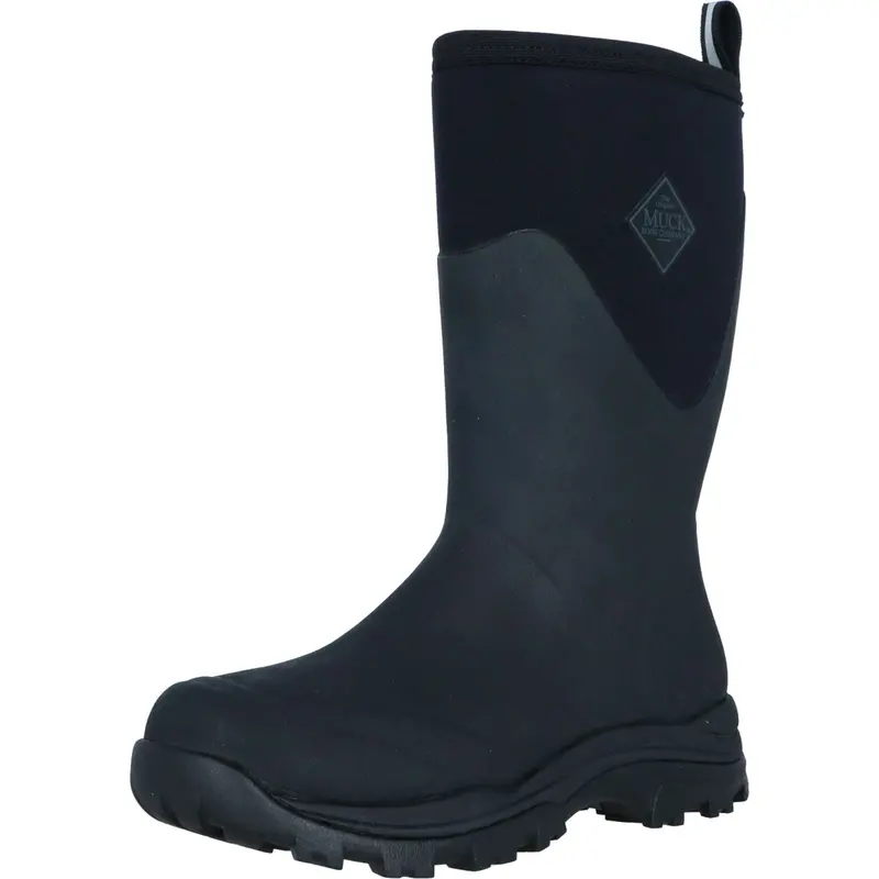 Muck Boot Arctic Outpost Mid Men'S Insulated Work Boot In Black 1