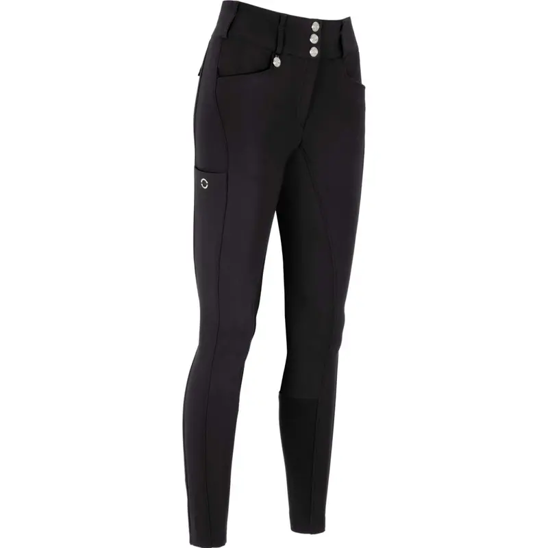 Pikeur New Candela Riding Trousers – Black With Leather Seat 1