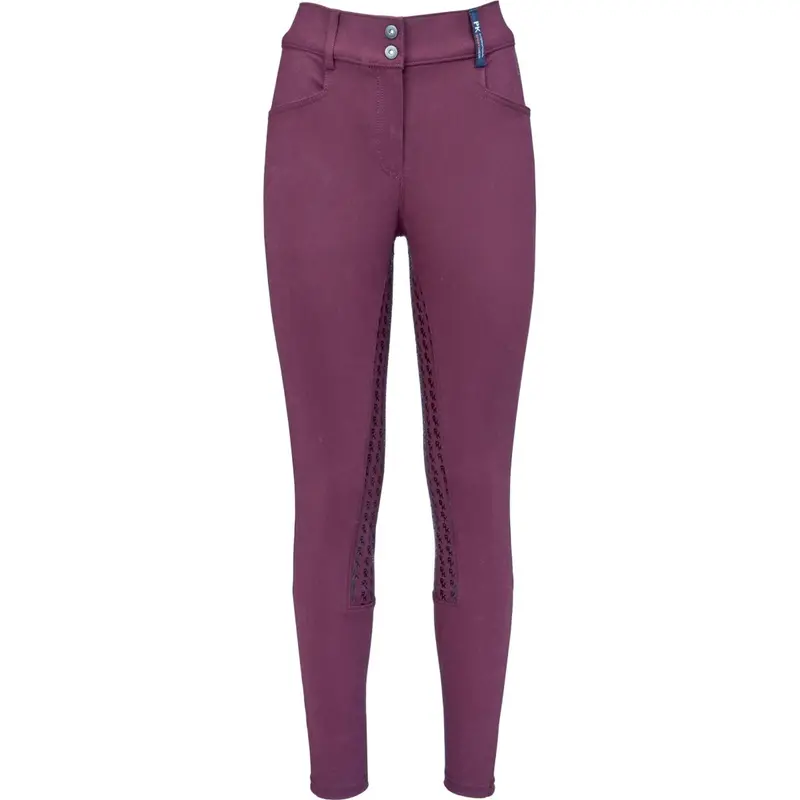Pk Telstar Full-Grip Competition Riding Tights – Port Color 1