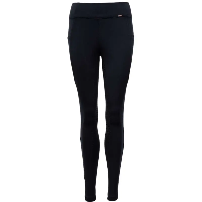 Premiere Bitterroot Riding Tights – Navy Silicone Seat 1