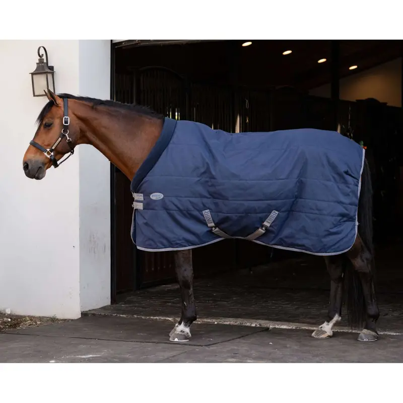 Rhino Stable Rug – 100G, Navy/Titanium Grey/Classic Blue 1